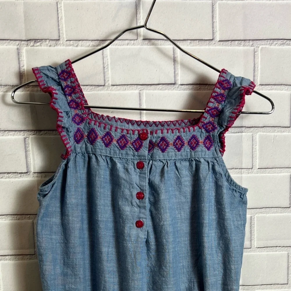 Gymboree girls Sleeveless Romper/size 12